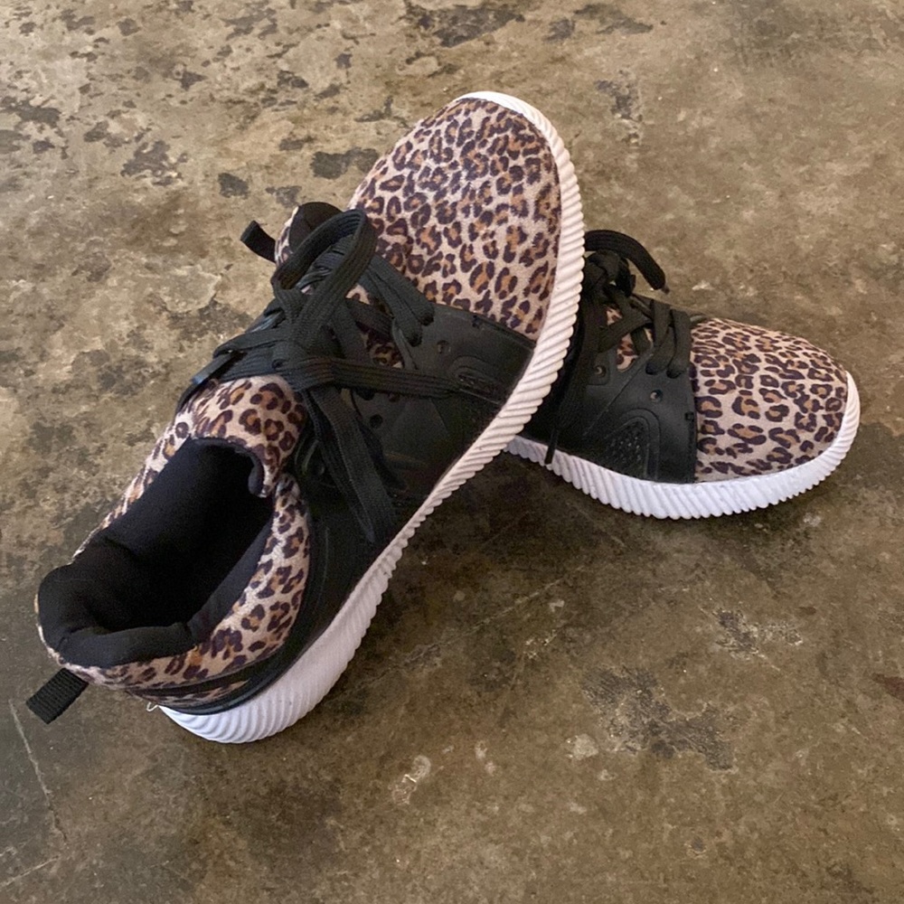 Cheetah Sneakers - NEVER WORN